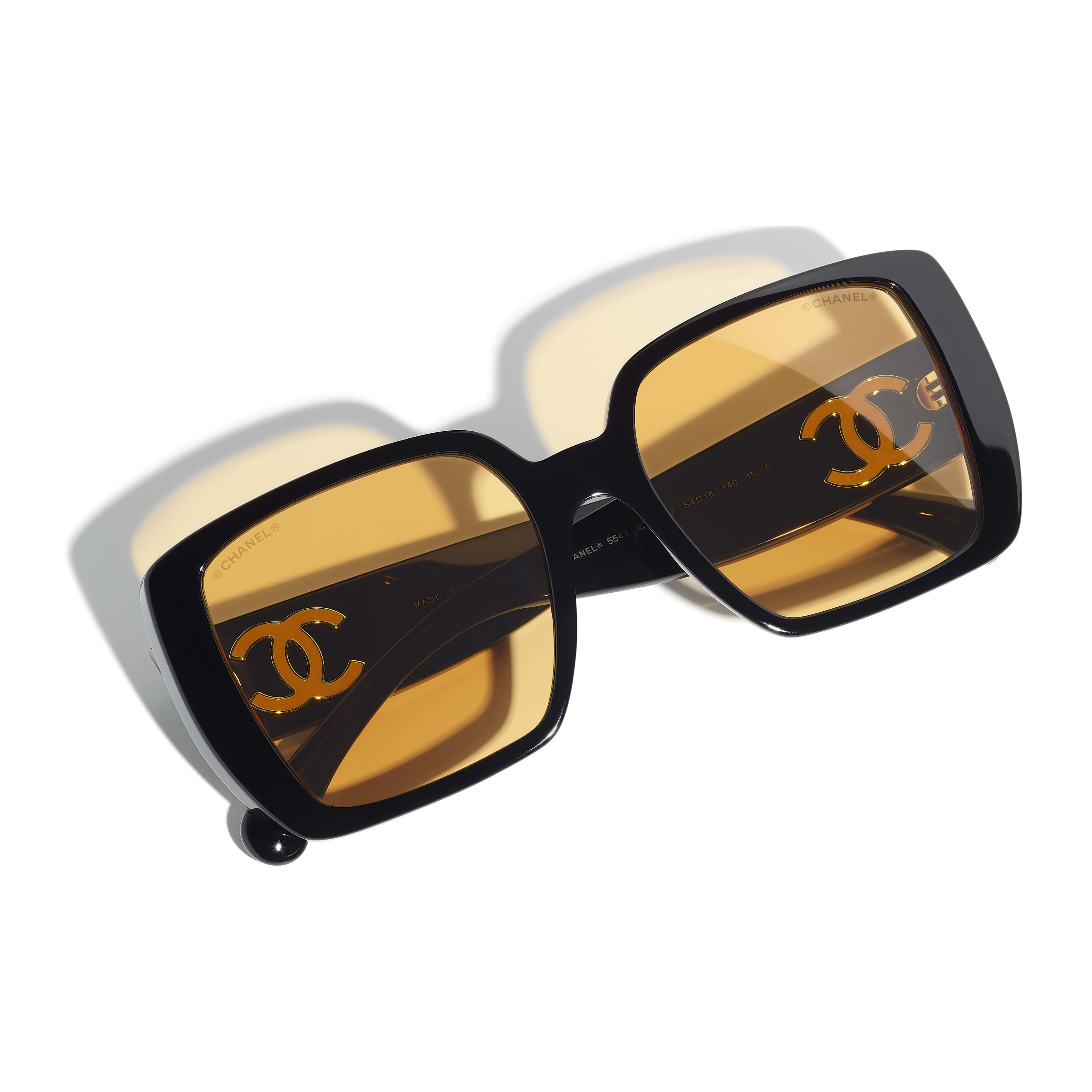 CHANEL 太阳眼镜: 方框太阳眼镜, 醋酯纤维5541 — Fashion